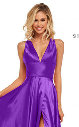 Sherri Hill 52922 Purple