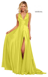 Sherri Hill 52922 Yellow