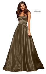 Sherri Hill 52924 Mocha