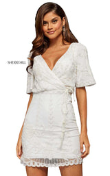 Sherri Hill 52933 Ivory