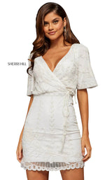 Sherri Hill 52933 Ivory