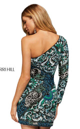 Sherri Hill 52939 Black Multi