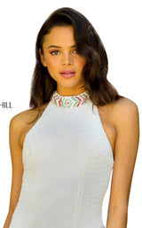 Sherri Hill 52940 Ivory Multi