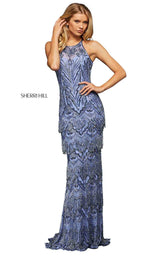 Sherri Hill 52946 Periwinkle