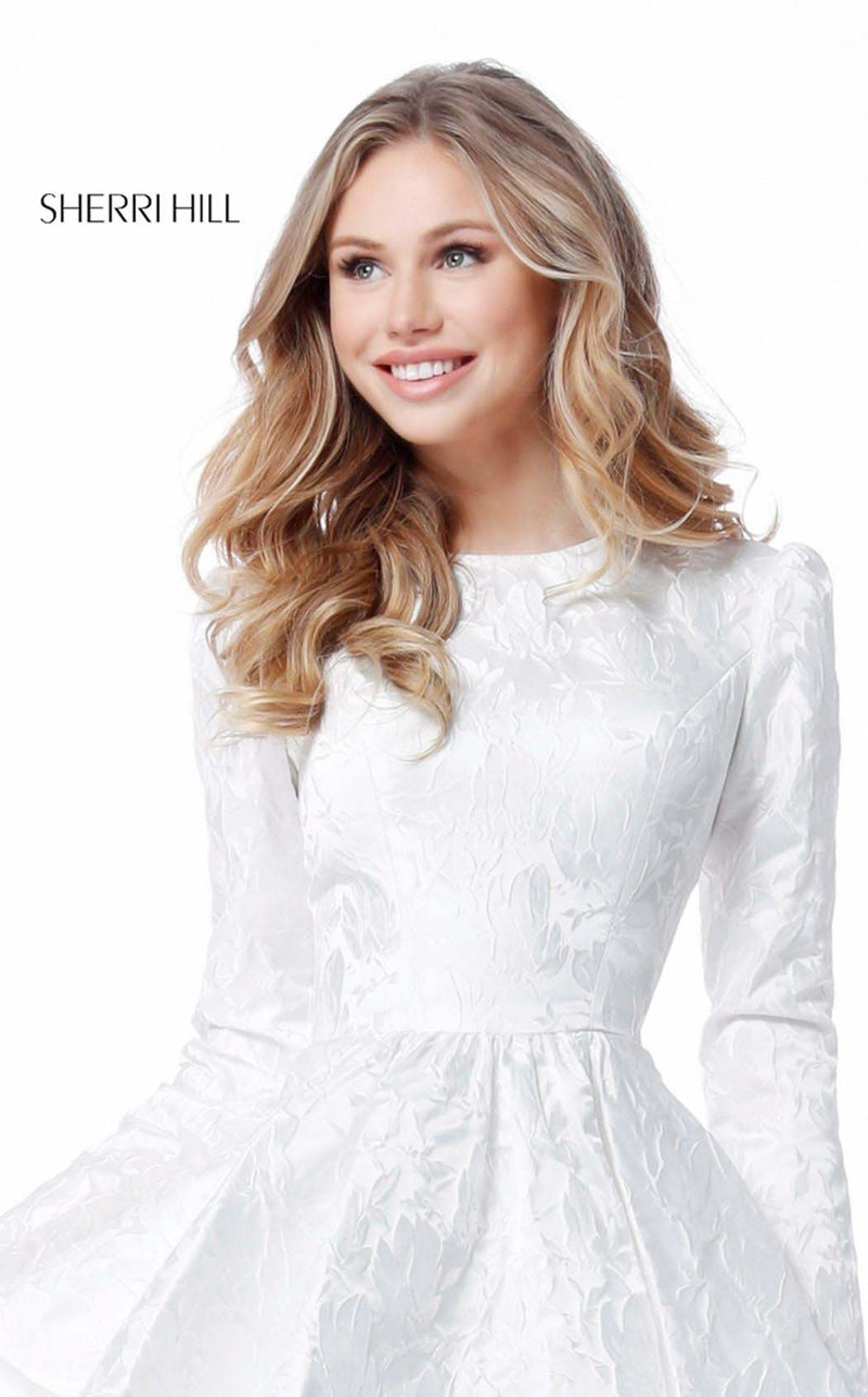 Sherri Hill 50617 Ivory