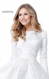 Sherri Hill 50617 Ivory