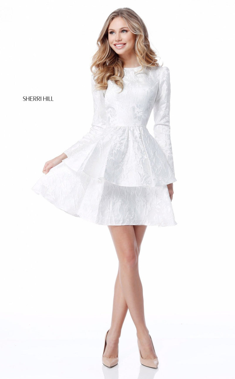 Sherri Hill 50617 Ivory