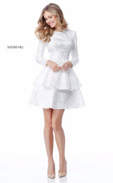 Sherri Hill 50617 Ivory