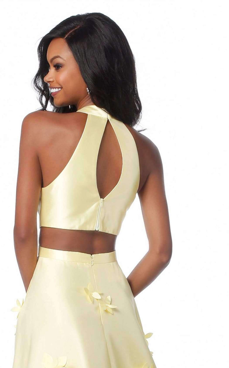 Sherri Hill 51116 Light Yellow