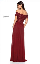 Sherri Hill 51556 Burgundy