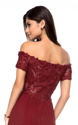 Sherri Hill 51556 Burgundy