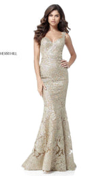 Sherri Hill 51571 Gold
