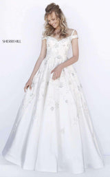 Sherri Hill 51580 White-Silver