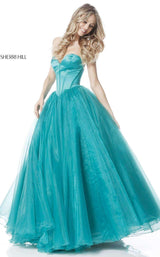 Sherri Hill 51583 Teal