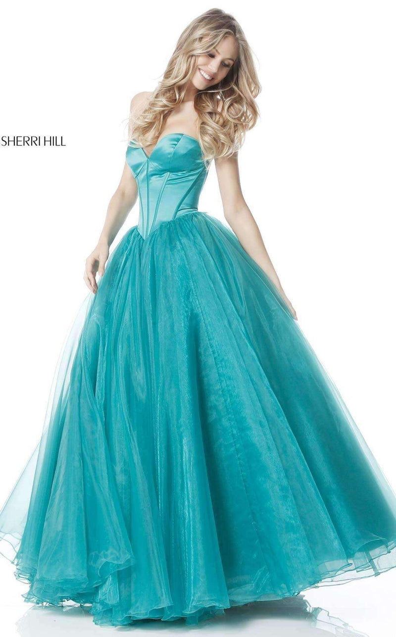 Sherri Hill 51583 Teal