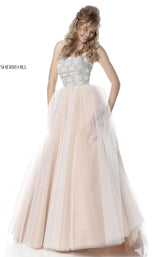 Sherri Hill 51592 Ivory/Nude