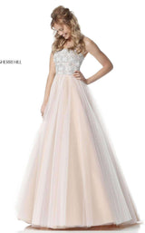 Sherri Hill 51592 Ivory/Nude
