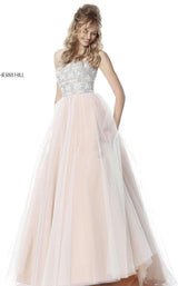 Sherri Hill 51592 Ivory/Nude
