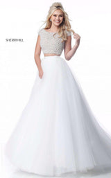 Sherri Hill 51594 Ivory