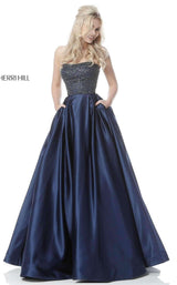 Sherri Hill 51608 Navy