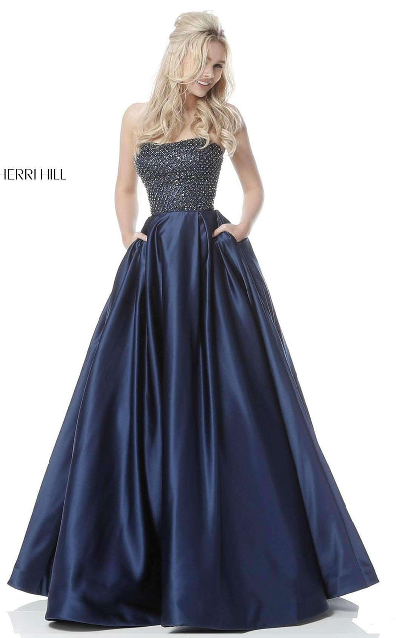 Sherri Hill 51608 Navy