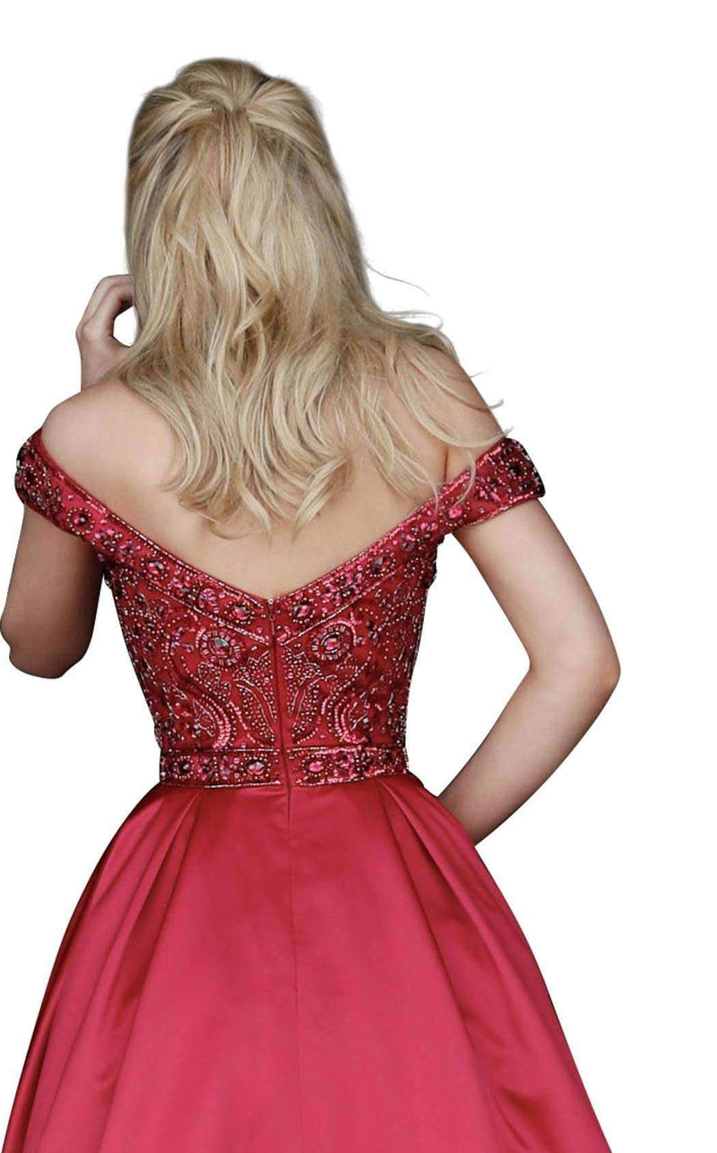 Sherri Hill 51610 Wine