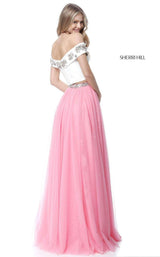 Sherri Hill 51655 Ivory/Pink