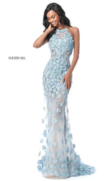 Sherri Hill 51660 Light Blue