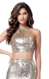 Sherri Hill 51662CL Gold