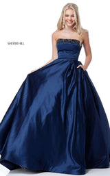 Sherri Hill 51674 Navy