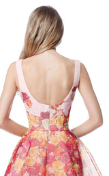 Sherri Hill 51684 Pink Print