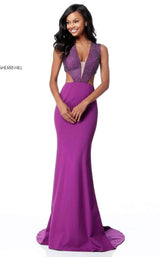 Sherri Hill 51698 Plum