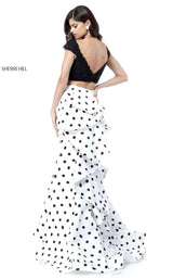 Sherri Hill 51717 Black/Ivory