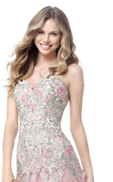 Sherri Hill 51719 Pink Multi