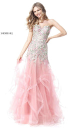 Sherri Hill 51719 Pink Multi