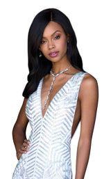 Sherri Hill 51745 Ivory/Silver