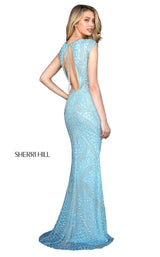 Sherri Hill 51746 Light Blue