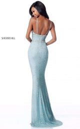 Sherri Hill 51751 Light Blue Multi
