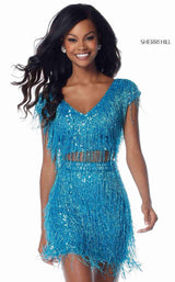 Sherri Hill 51781 Turquoise