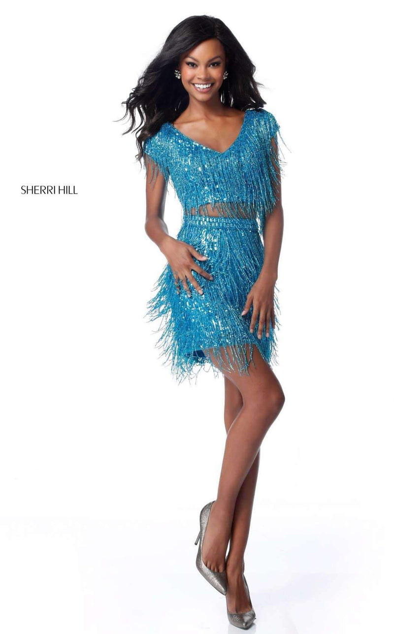 Sherri Hill 51781 Turquoise