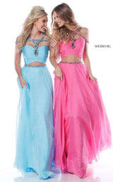 Sherri Hill 51812 Light Blue
