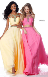 Sherri Hill 51812 Yellow