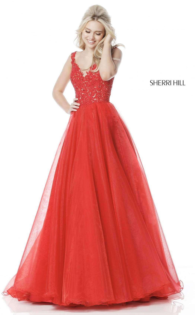 Sherri Hill 51839 Red