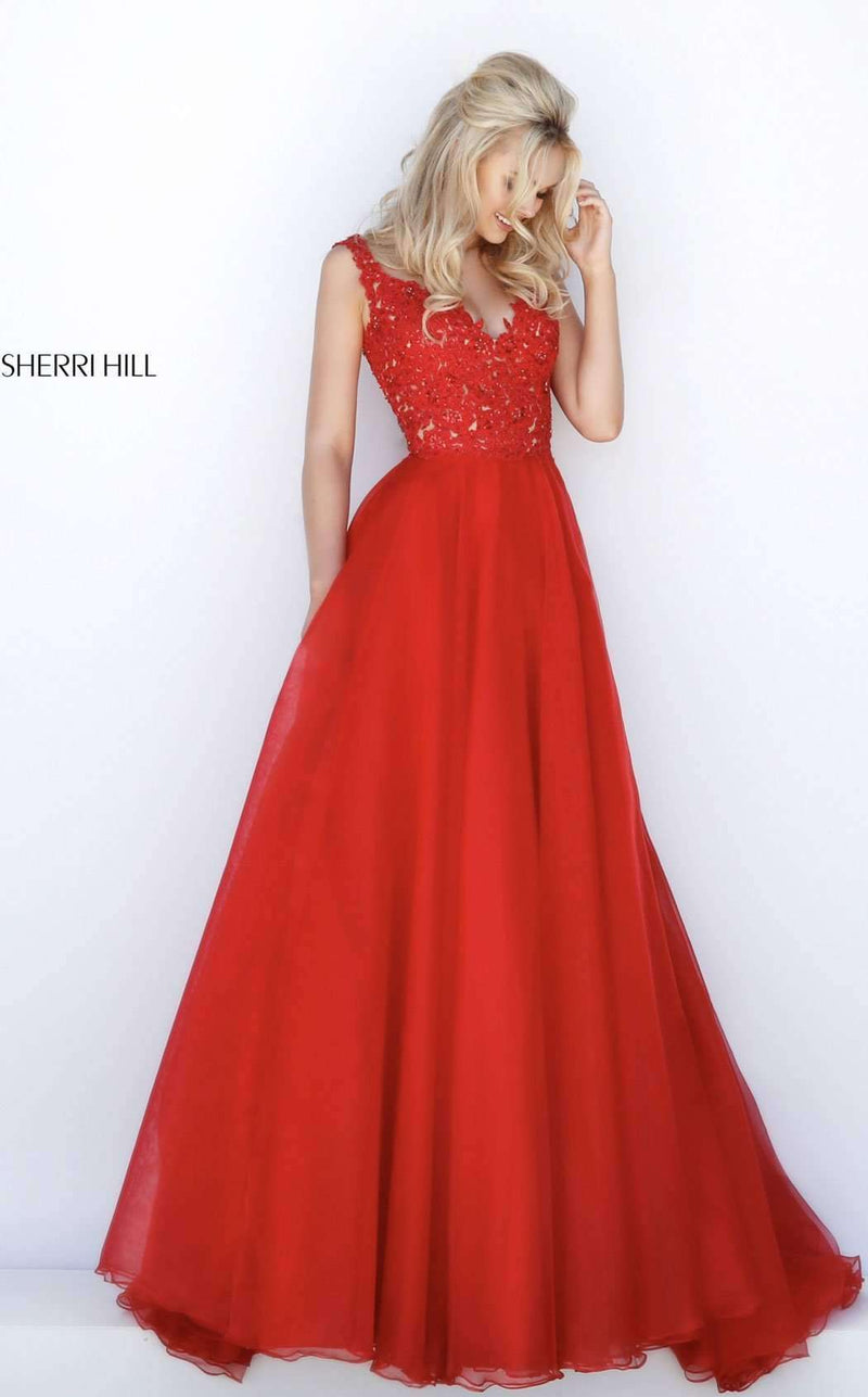 Sherri Hill 51839 Red