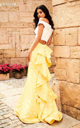 Sherri Hill 51865 Ivory-Yellow