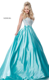 Sherri Hill 51884 Aqua