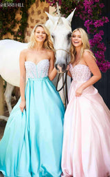 Sherri Hill 51884 Light Pink