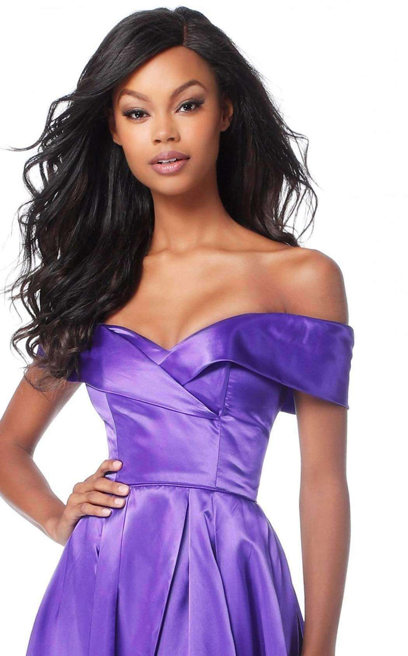 Sherri Hill 51892 Purple