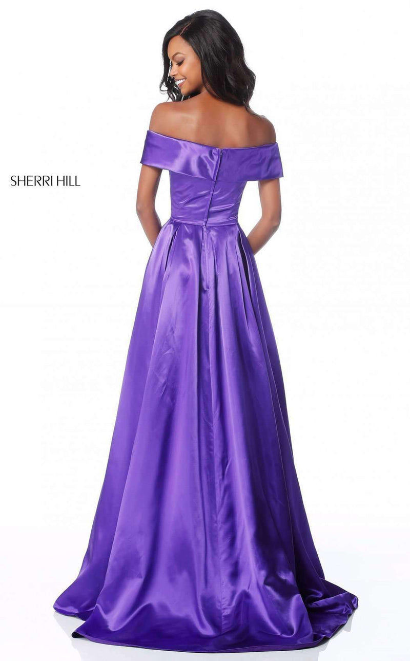 Sherri Hill 51892 Purple