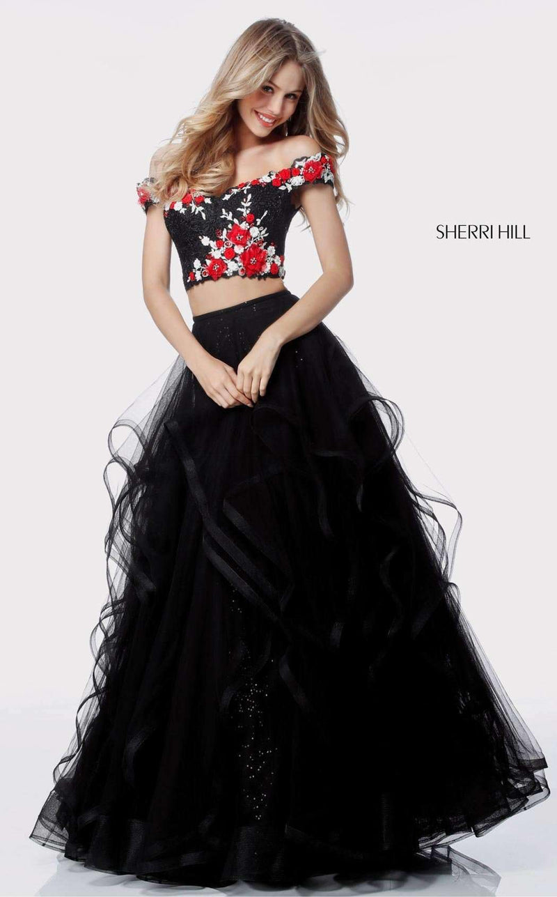 Sherri Hill 51893 Black